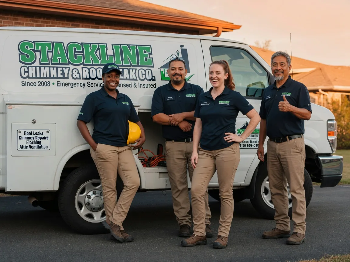 Chimney flashing repair company in Canton, CT